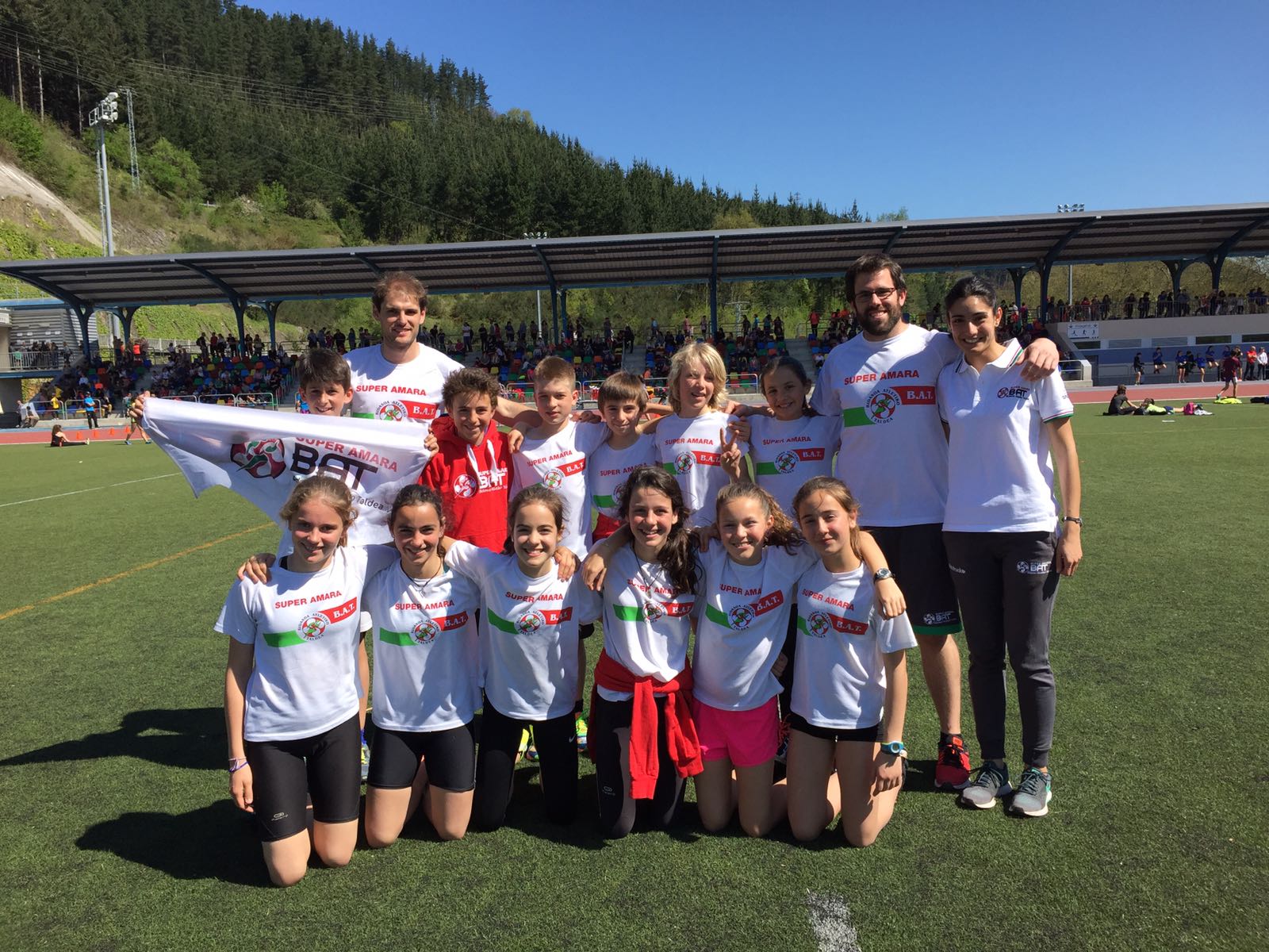 arrasate gipuzkoa alevines grupo