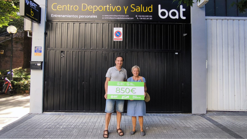 Entrega cheque Millas